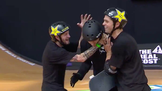 Mitchie Brusco Lands First-Ever 1260 In Skateboarding Competition
